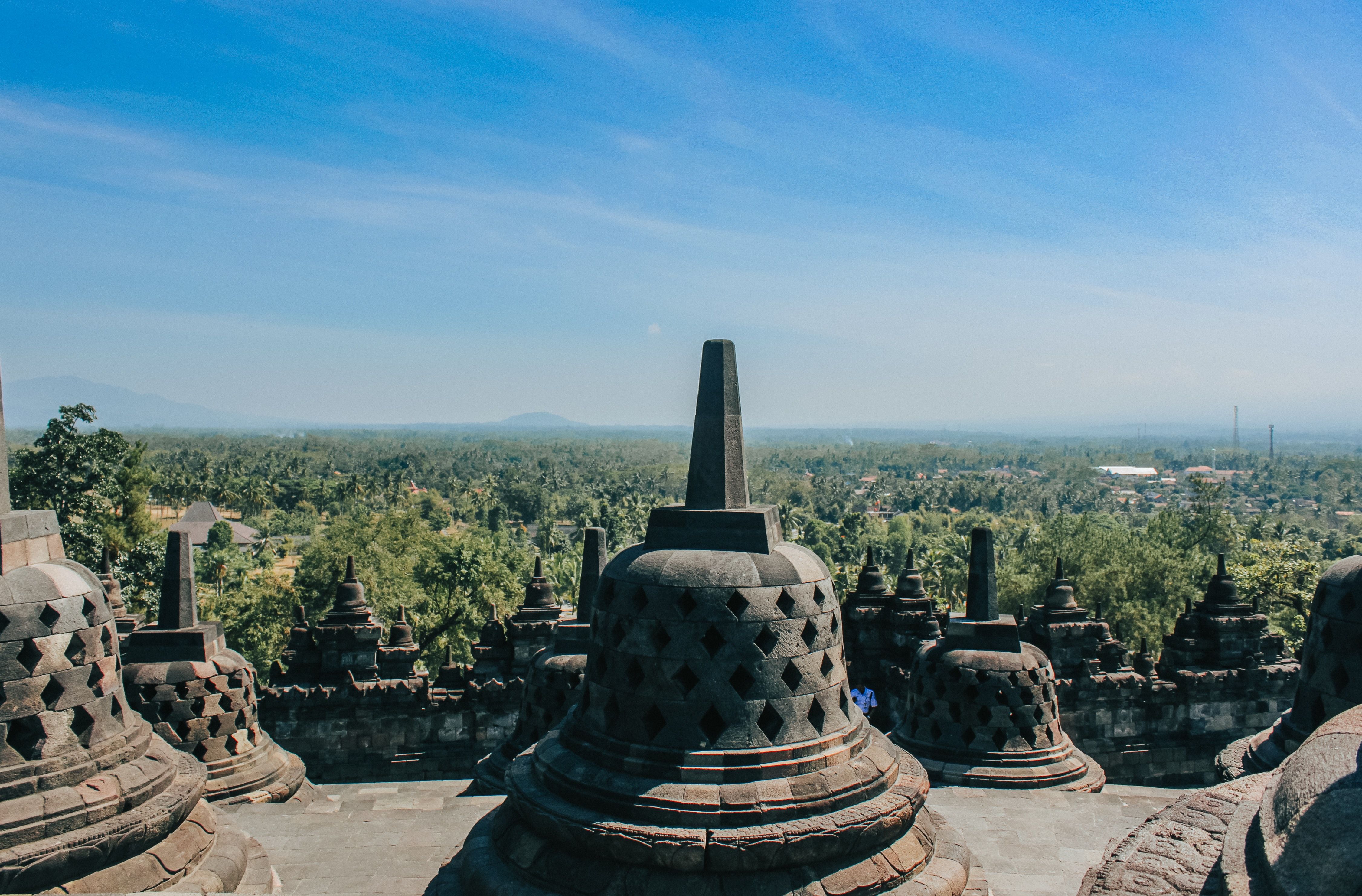 magneficent borobudur temple indonesia - world largest buddhist temple photo.jpg